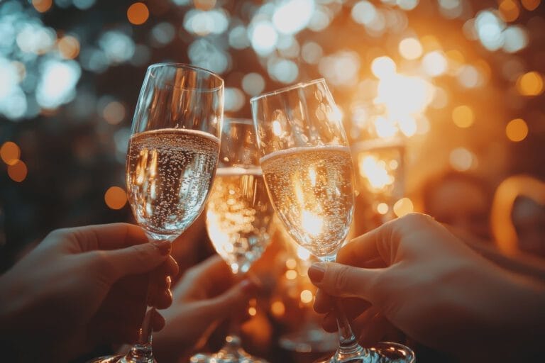 new year's champagne