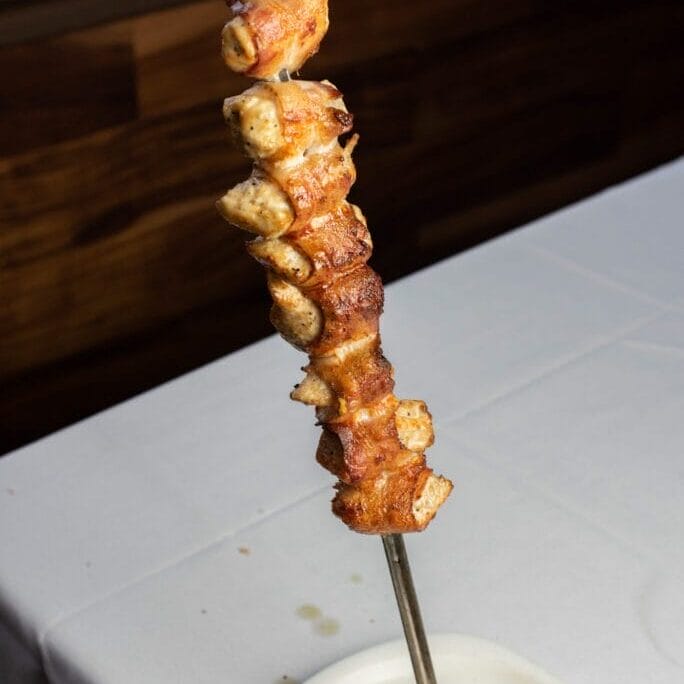 chicken with bacon